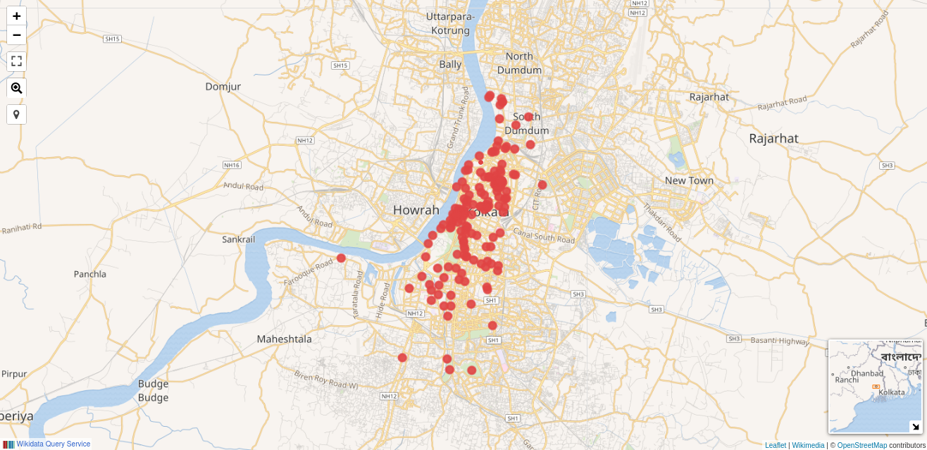 Map of KMC