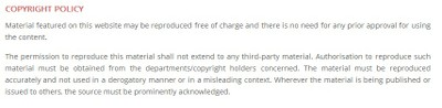 Indian Vice President website copyright policy