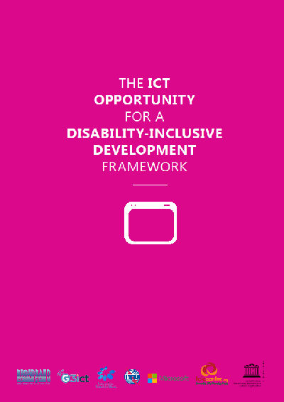 The ICT Opportunity for a Disability-Inclusive Development Framework