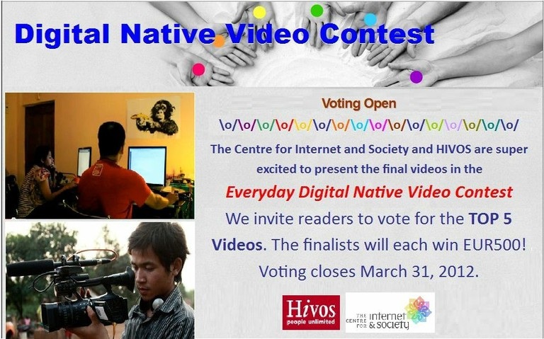 Vote for the Everyday Digital Native Video Contest!