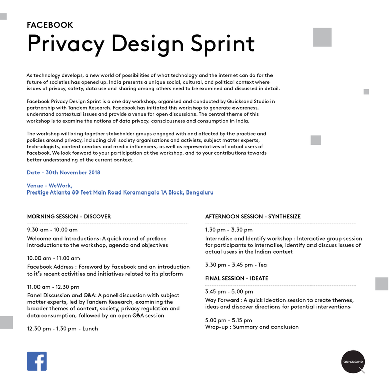Facebook Privacy Design 