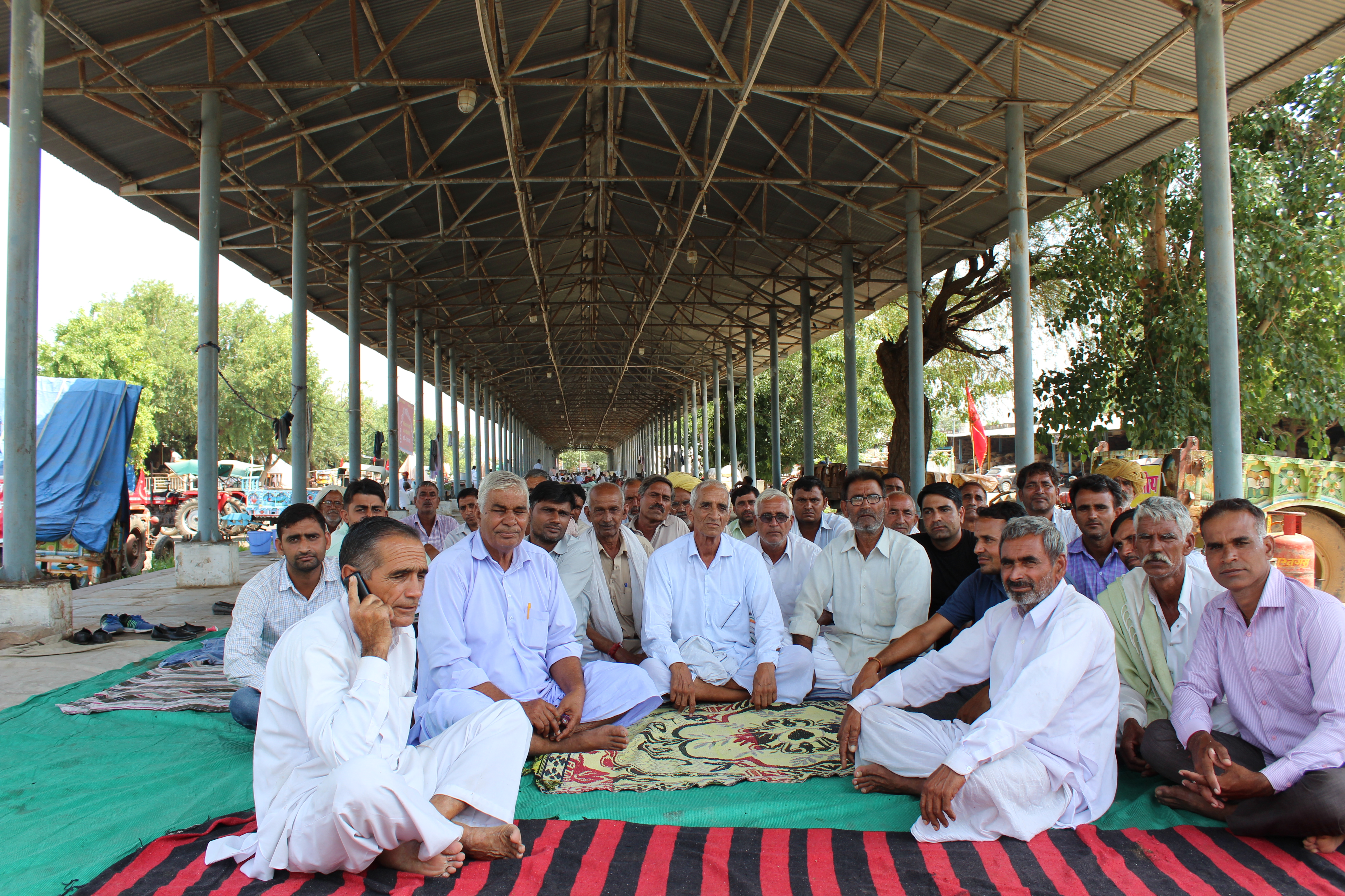 Rajasthan Farmers Protest 