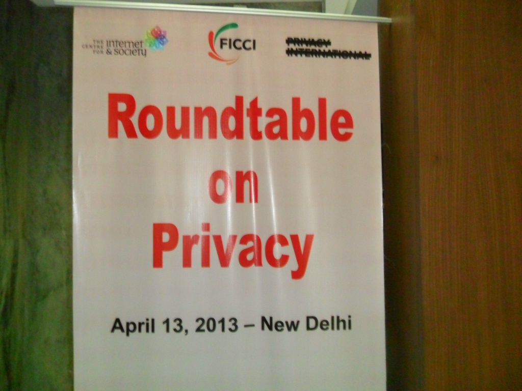 Report on the 1st Privacy Round Table meeting