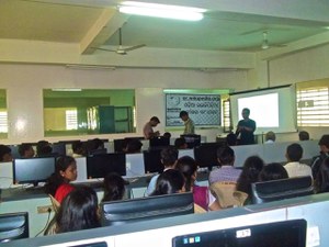 An Odia Wikipedia Workshop at KMBB College, Bhubaneswar
